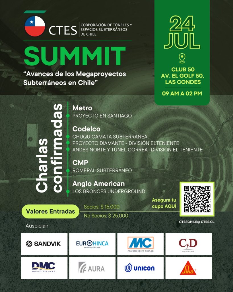 Summit 2025: Avances de los Megaproyectos Subterráneos en Chile