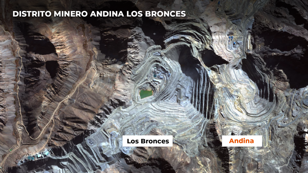 Codelco y Anglo American consolidan alianza para explotar en conjunto Andina y Los Bronces